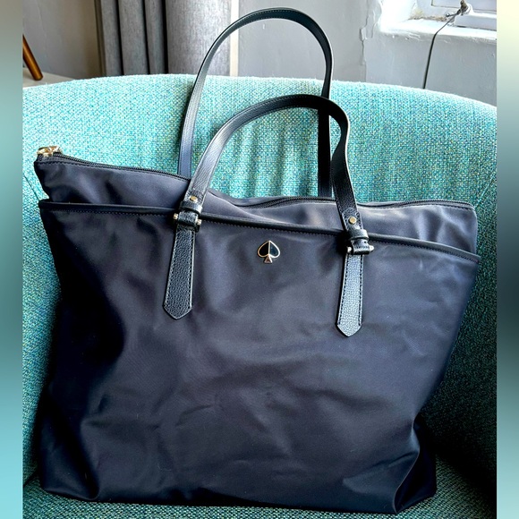 kate spade Handbags - NWOT Kate Spade Mel Packable Tote Black w/care booklet